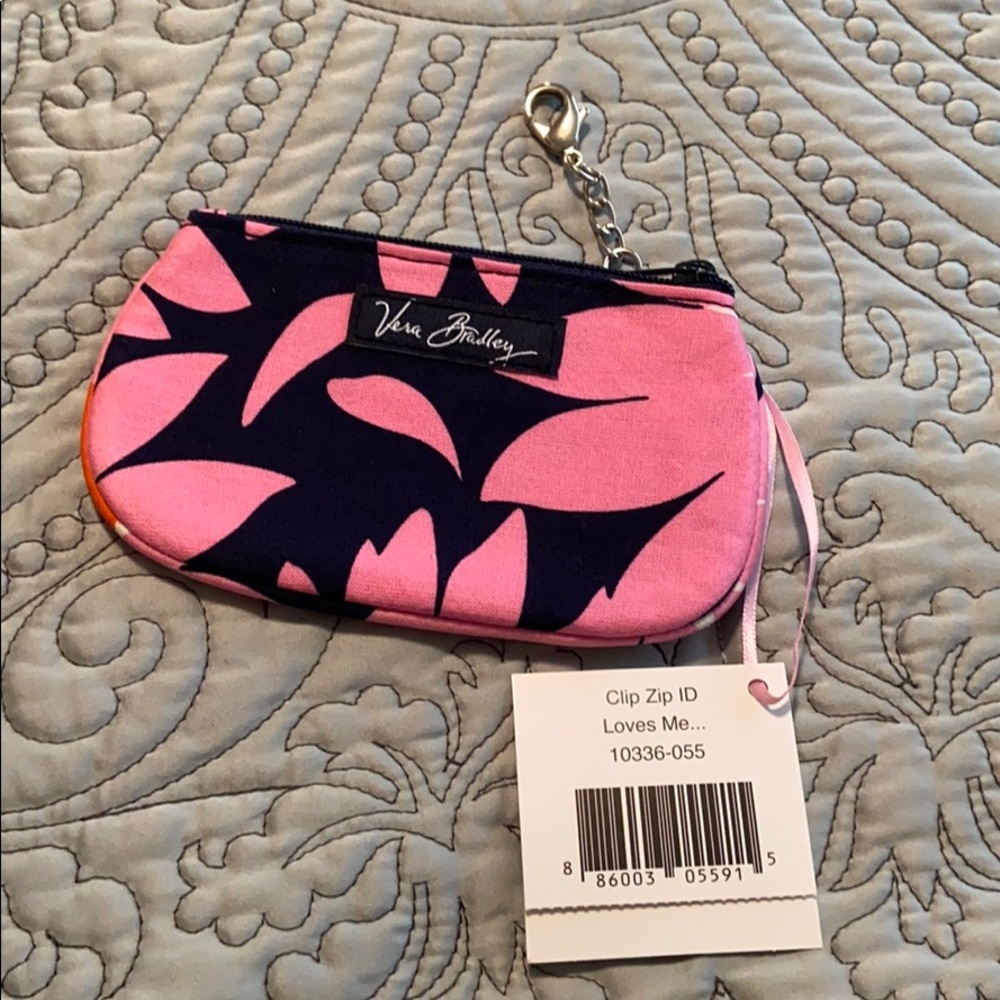 Vera Bradley Clip ID Holder